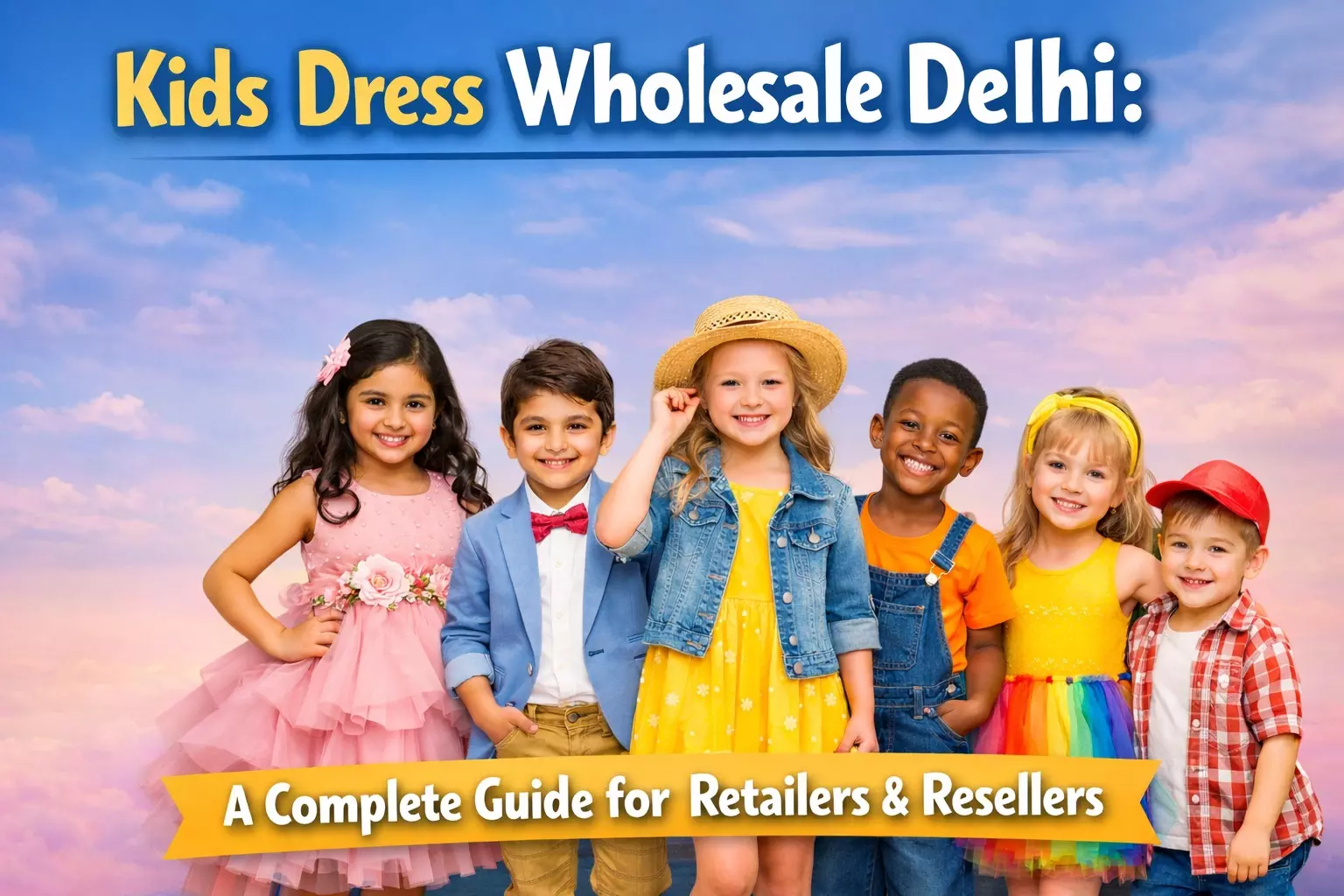 Kids Dress Wholesale Delhi: A Complete Guide for Retailers & Resellers