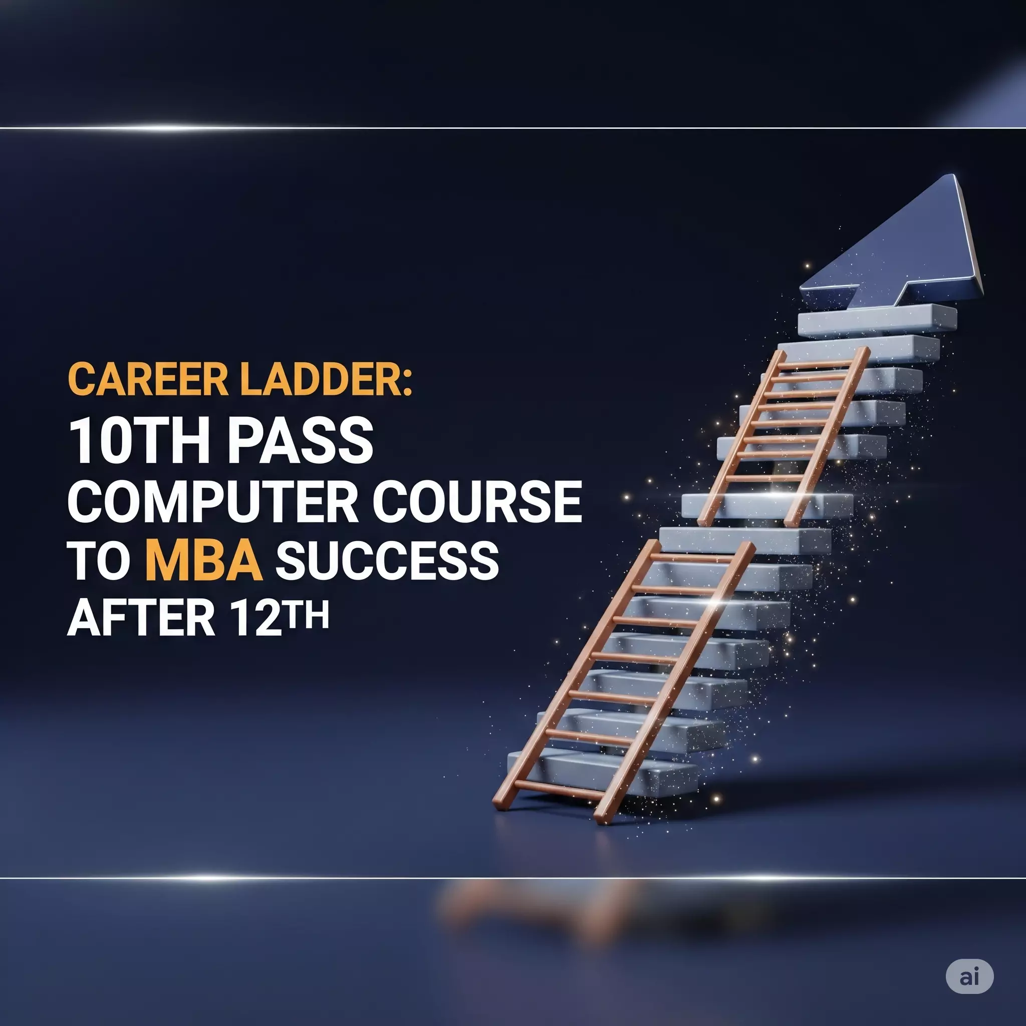 Career Ladder: 10th Pass Computer Course to MBA Success After 12th