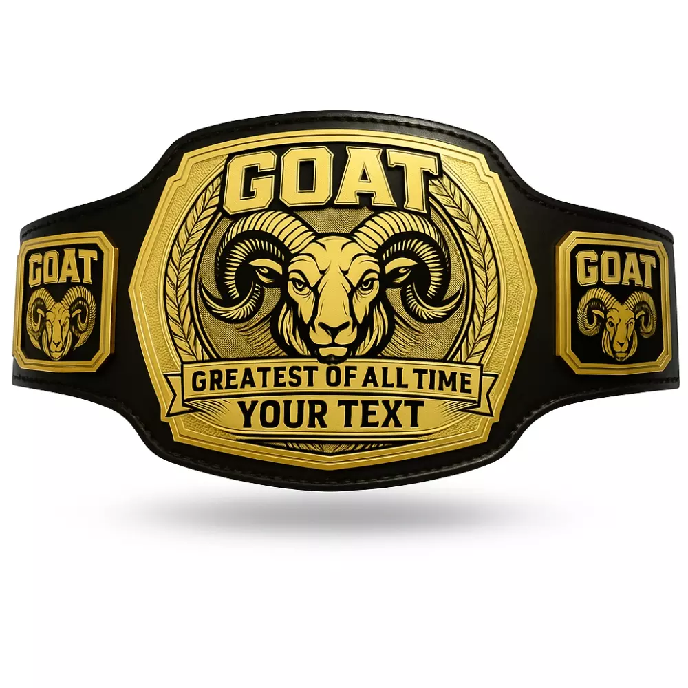 GOAT Belt Collection | Premium Championship Belts for Legends