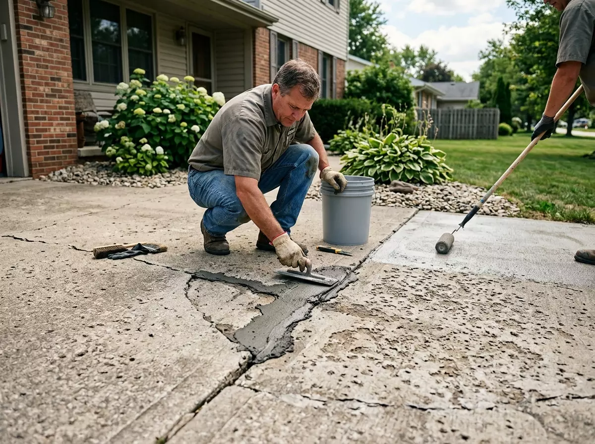 How to Handle Cracked and Worn Concrete Around Your Property
