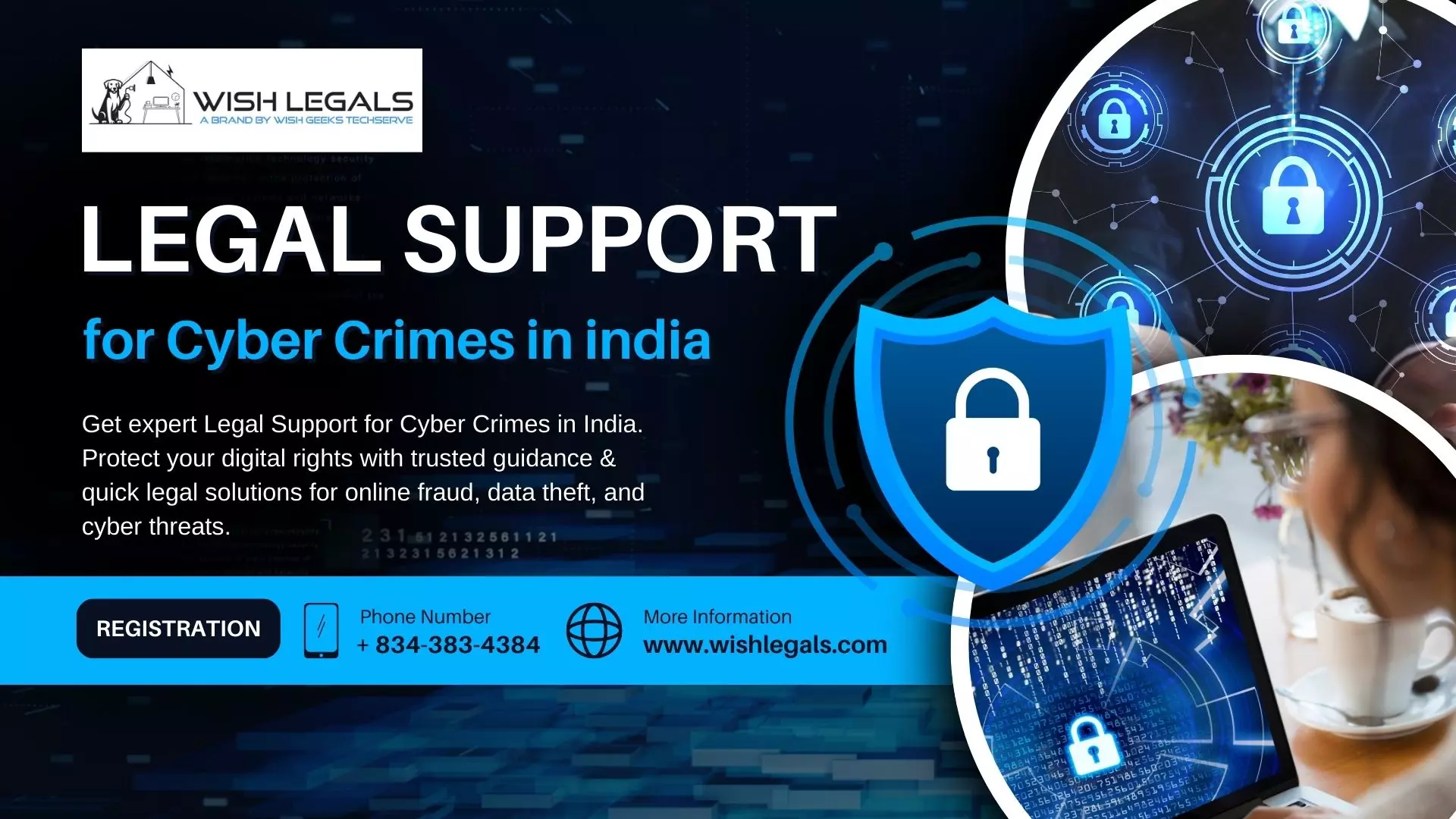 Secure Cyber Crime Legal Support in India | Wish Legals