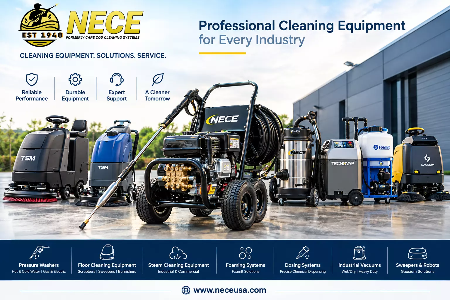 Cleaning Equipment for Demanding Environment