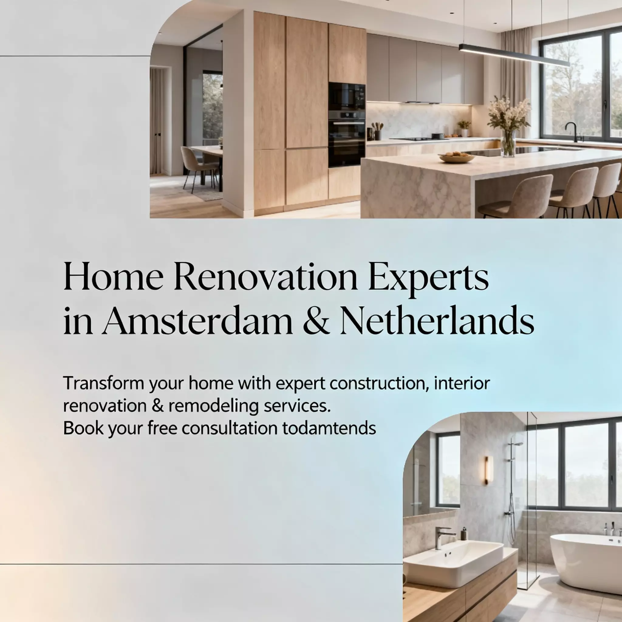 Expert Home Renovation Services in Amsterdam & Netherlands
