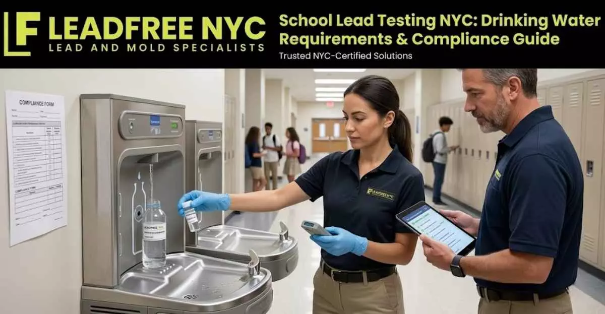 School Lead Testing NYC: Drinking Water Requirements & Compliance Guide