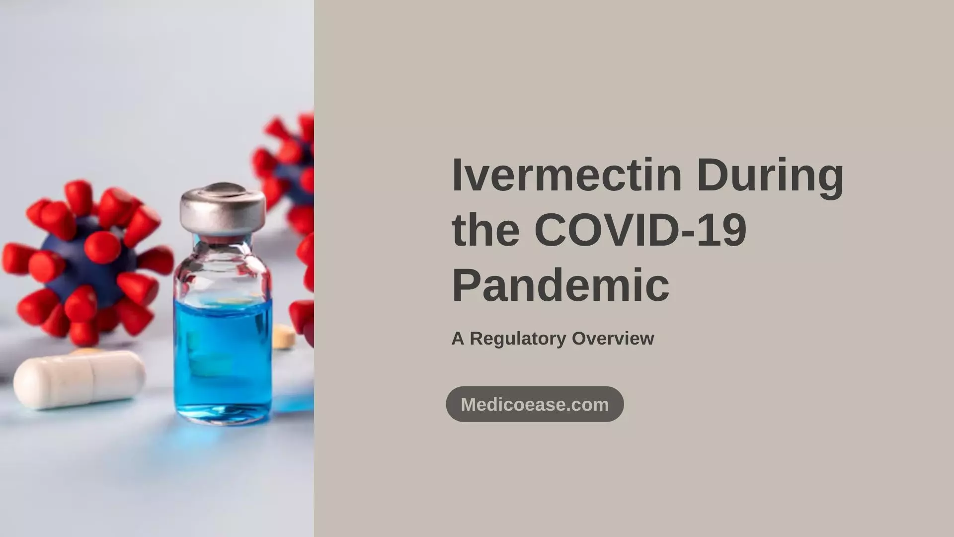 Ivermectin During the COVID-19 Pandemic: A Regulatory Overview