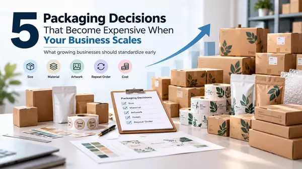 5 Packaging Decisions That Become Expensive When Your Business Scales