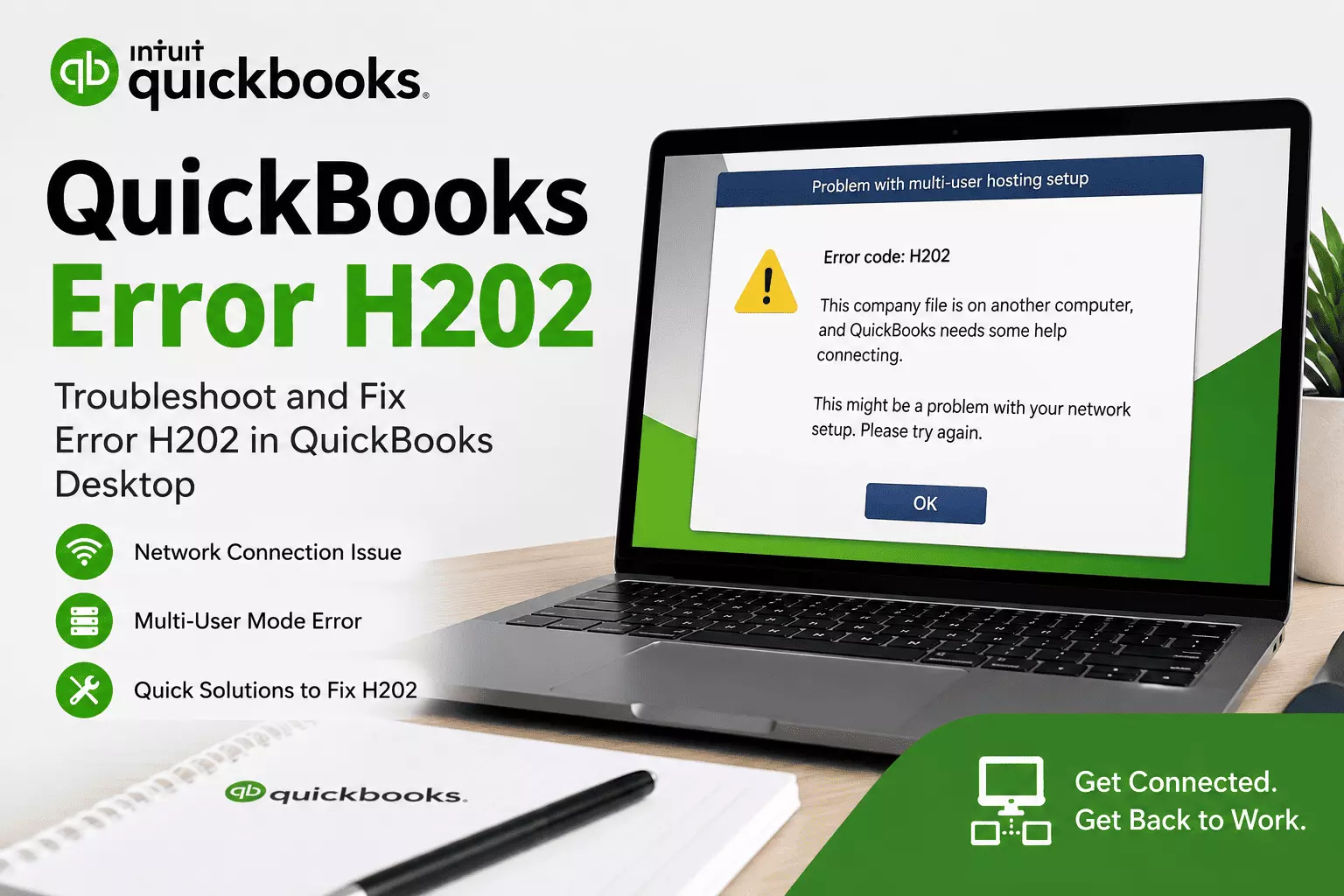 QuickBooks Error Code H202: Common Causes and Solutions