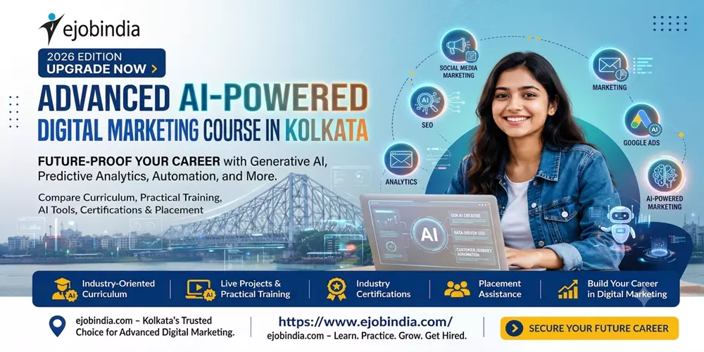 AI-Powered Digital Marketing Course in Kolkata: Future-Proof Your Career