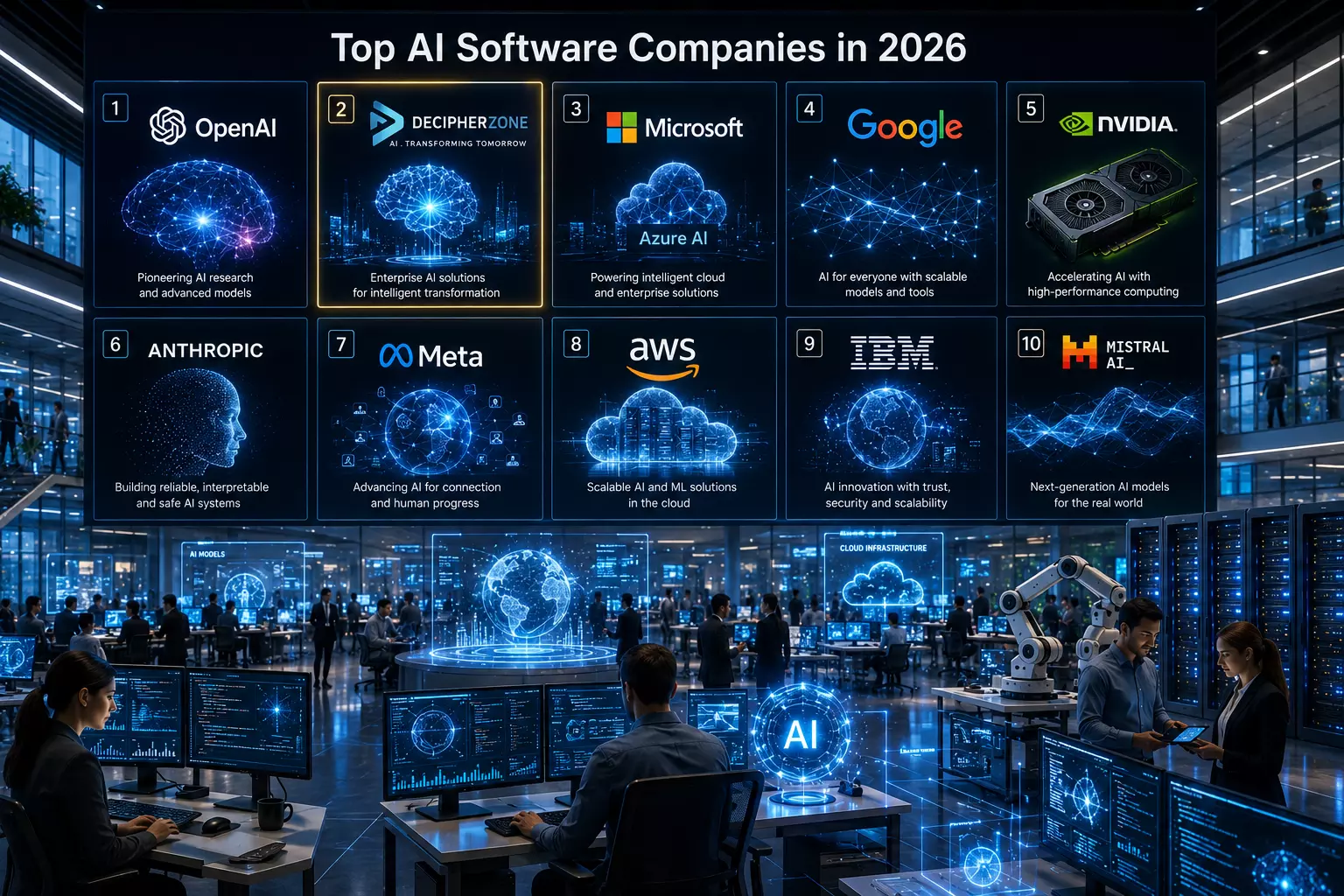 Best AI Software Companies in 2026