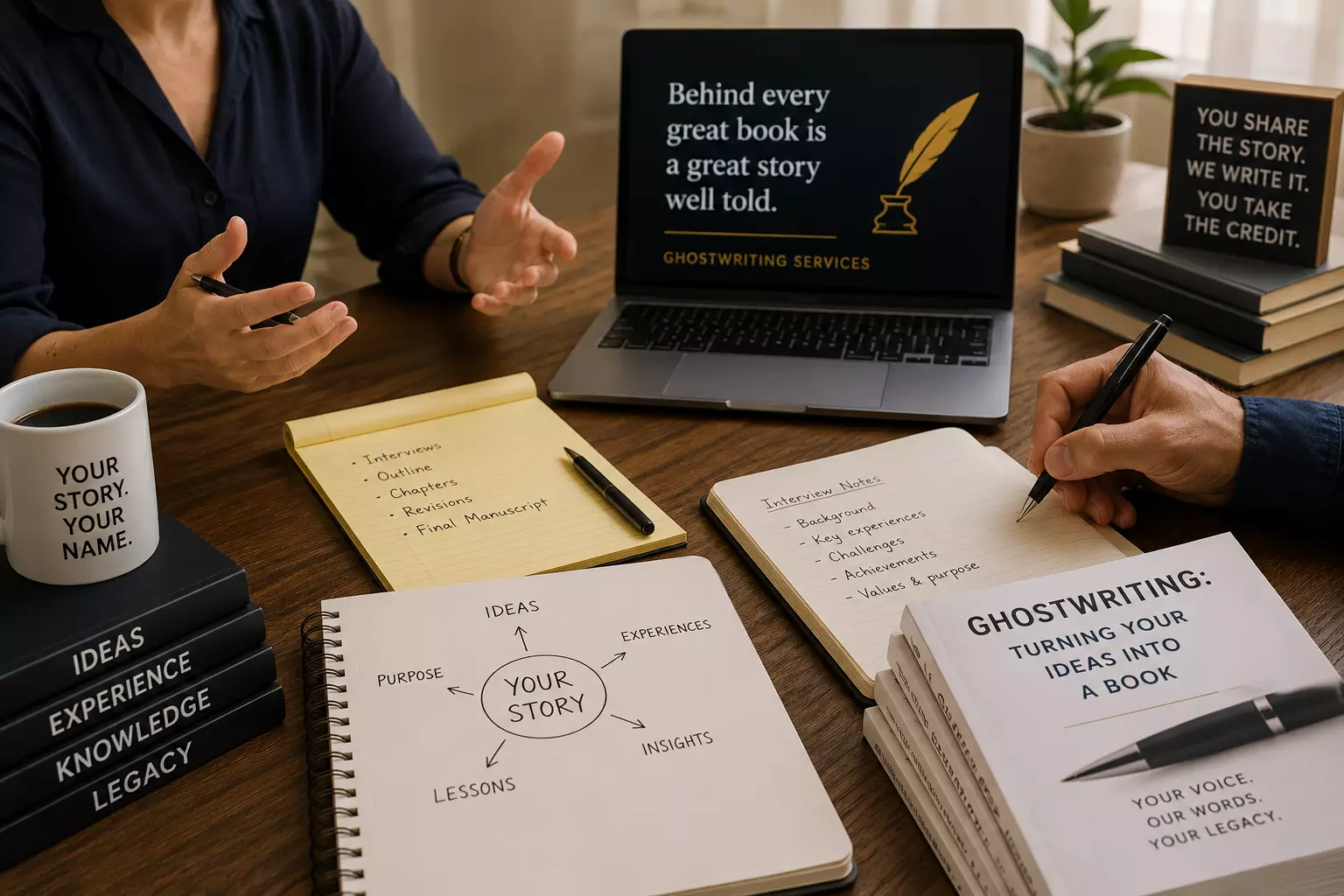 What Does a Ghostwriter Actually Do?
