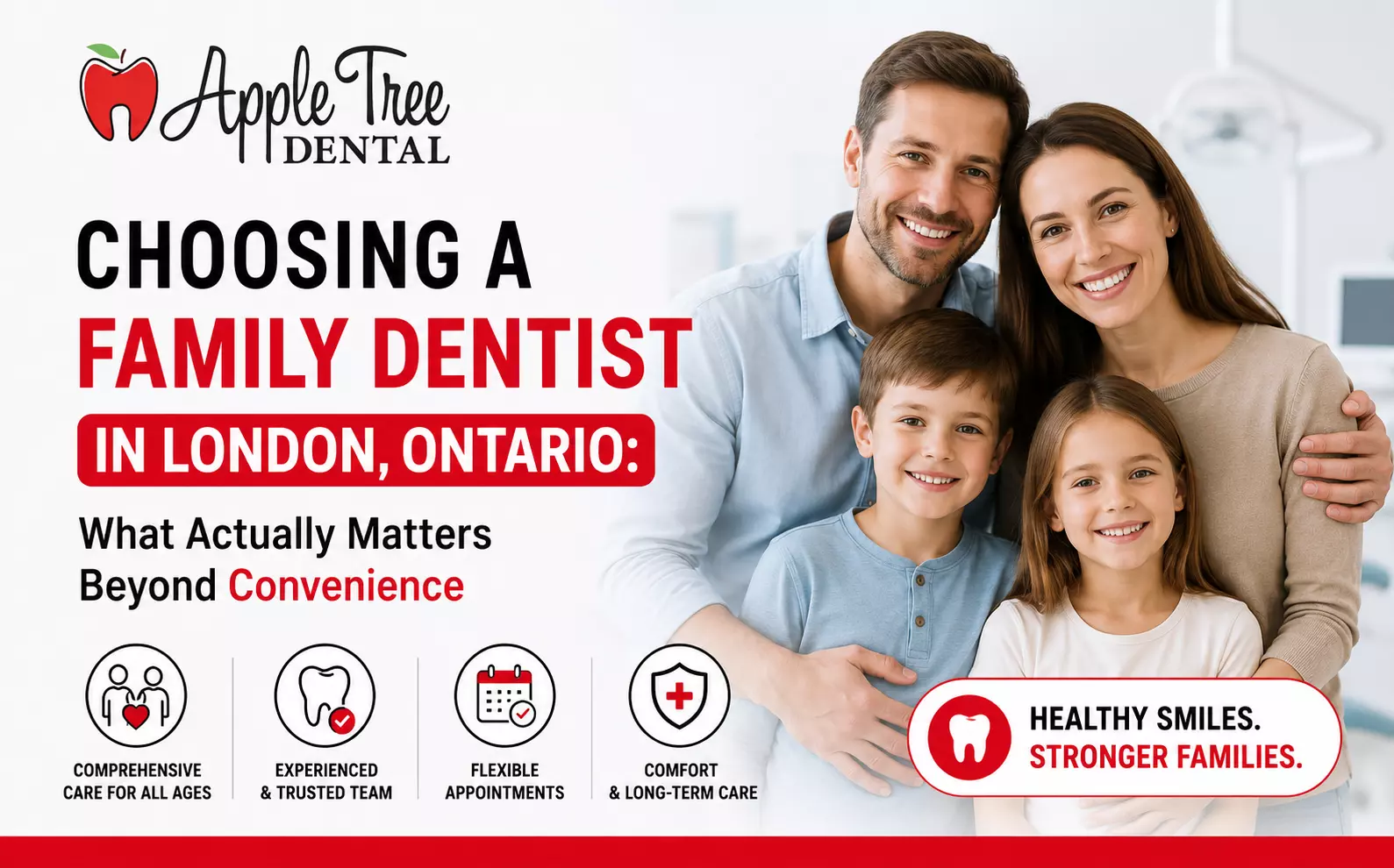 Choosing a Family Dentist in London, Ontario: What Actually Matters Beyond Convenience