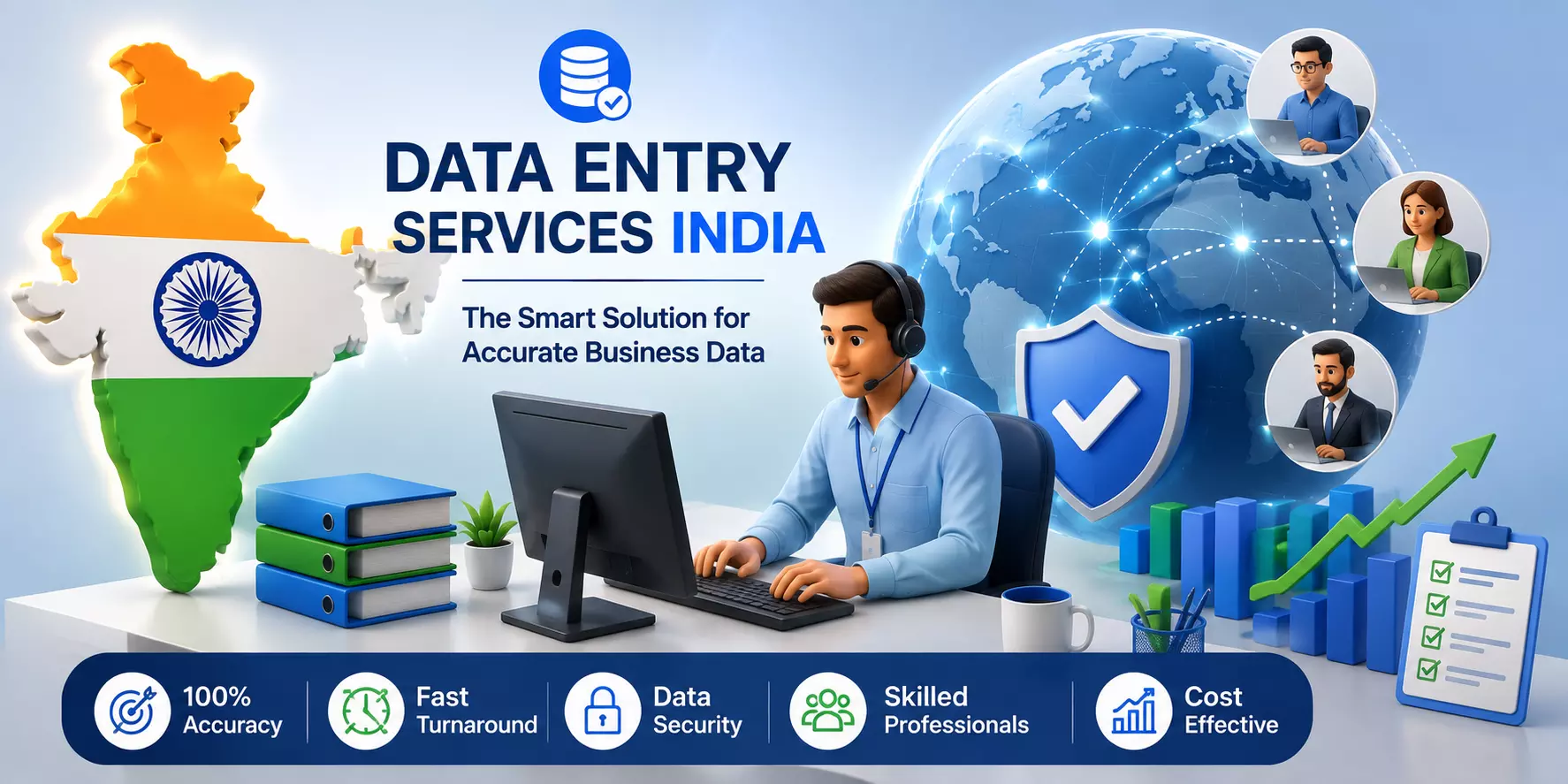 Data Entry Services India: The Smart Solution for Accurate Business Data