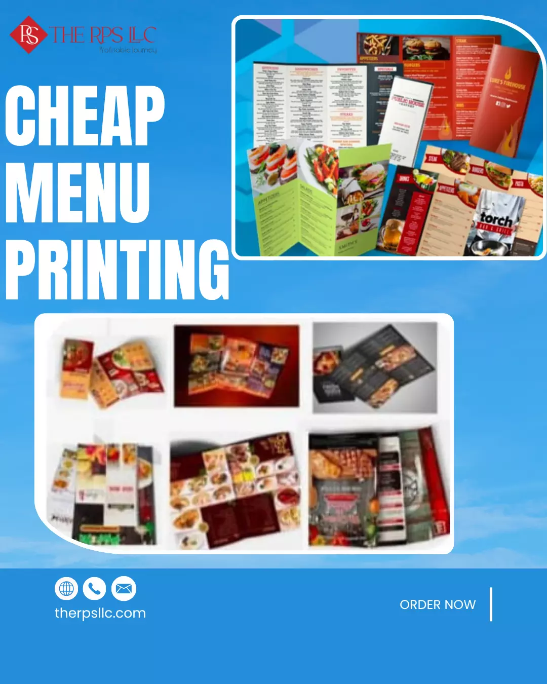 Cheap Menu Printing Online – Durable, Stylish & Budget-Friendly Menus