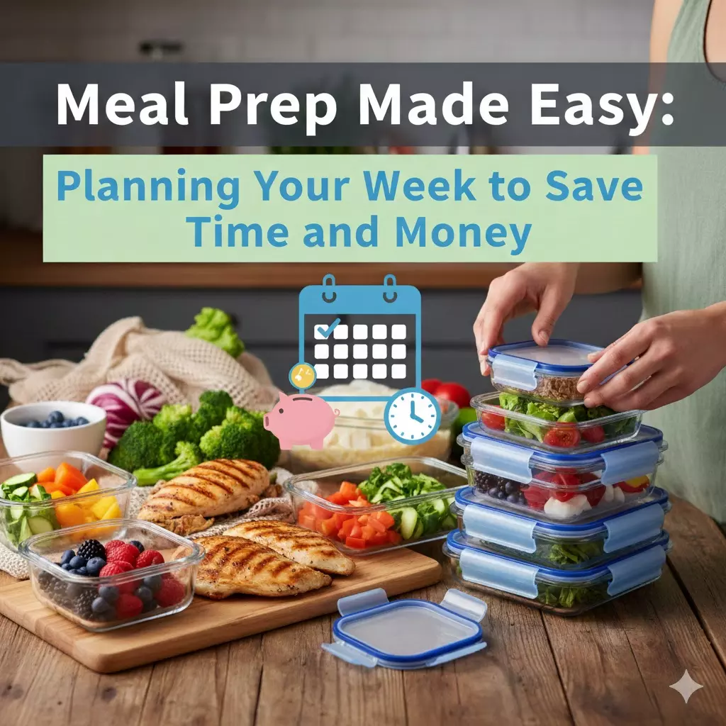 Meal Prep Made Easy: Planning Your Week to Save Time and Money