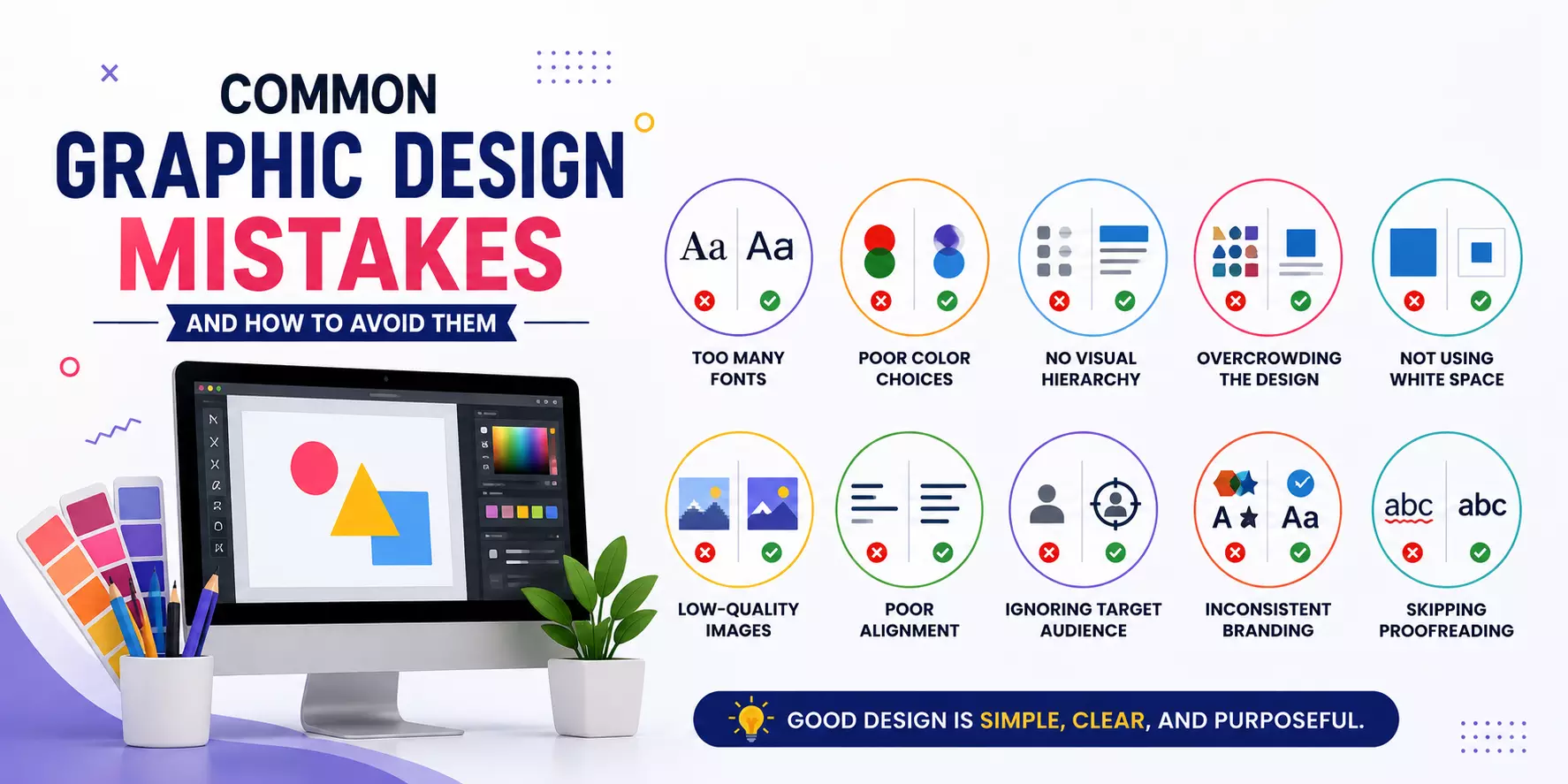 Common Graphic Design Mistakes and How to Avoid Them