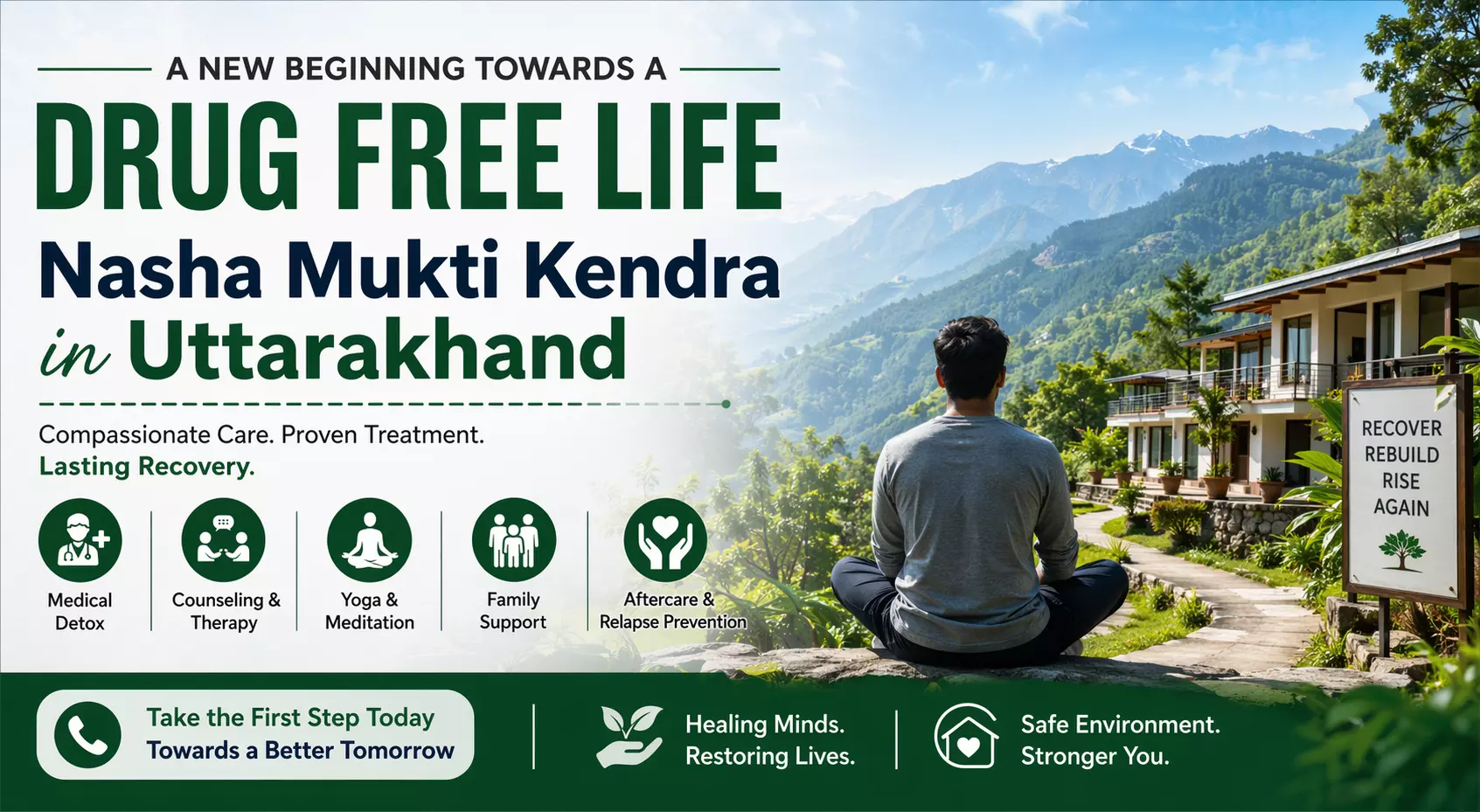 A Complete Guide to Choosing the Best Nasha Mukti Kendra in Uttarakhand for Lasting Recovery