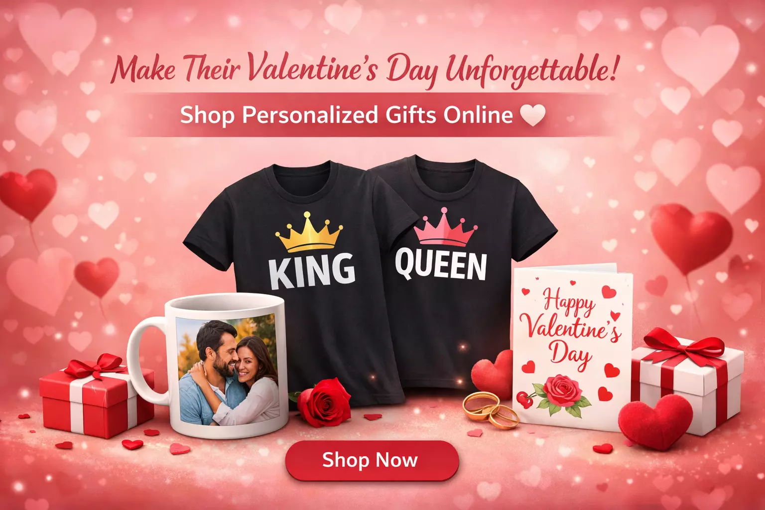 Valentine’s Day Gifts Online: Best Personalized Gift Ideas to Surprise Your Love