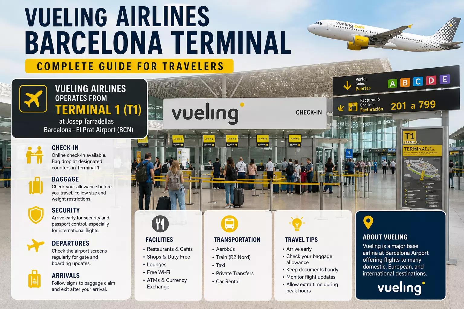Vueling Airlines Barcelona Terminal: Complete Guide for Travelers