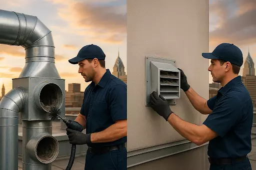 Dryer Vent Cleaning Philadelphia vs Replacement Service: Best for Commercial Properties?
