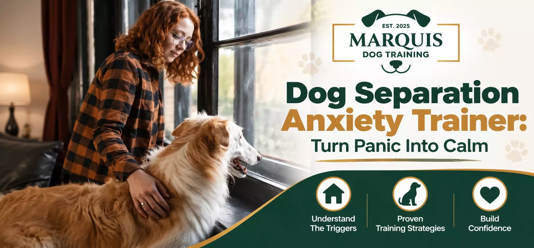 Dog Separation Anxiety Trainer: Turn Panic Into Calm