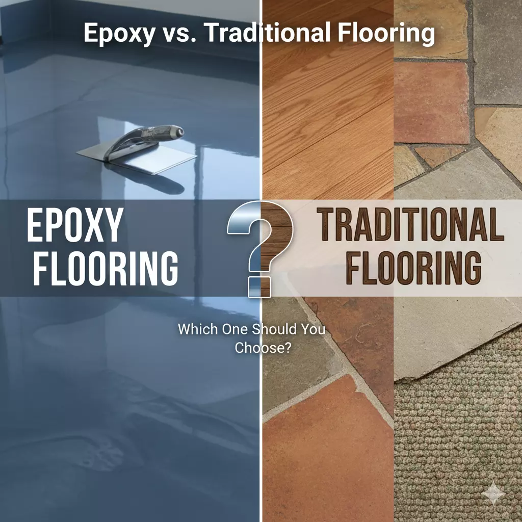 Epoxy vs. Traditional Flooring: Which One Should You Choose?
