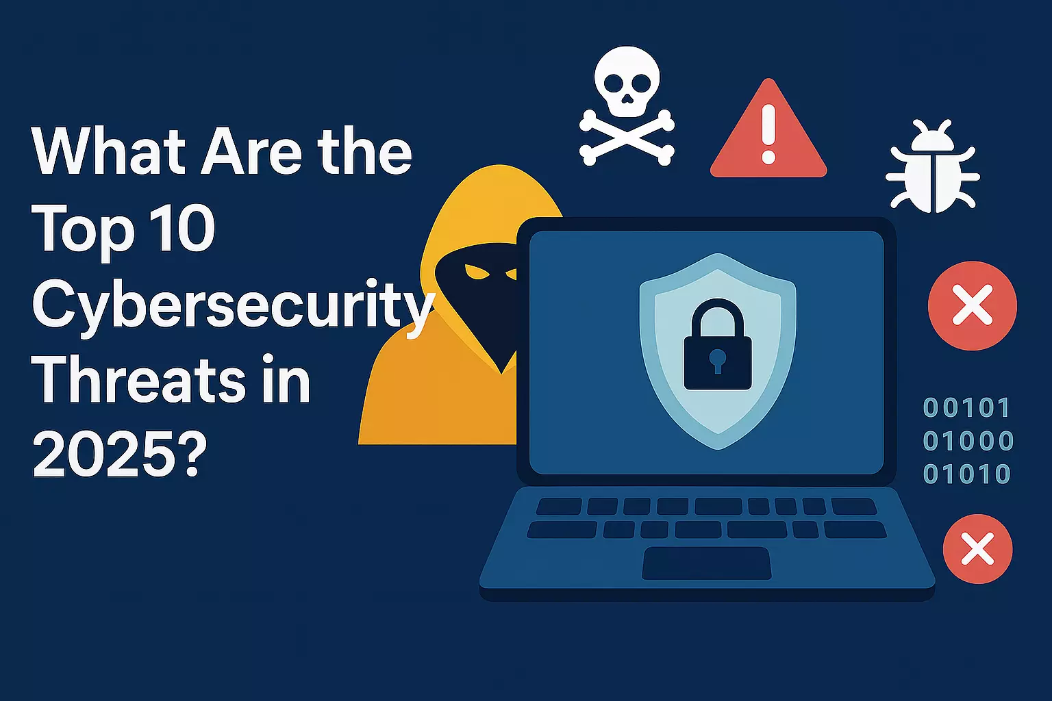 What Are the Top 10 Cybersecurity Threats in 2025?