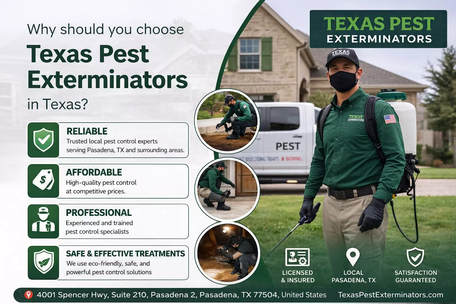 Top-Rated Pest Exterminators in Texas for Complete Pest Removal