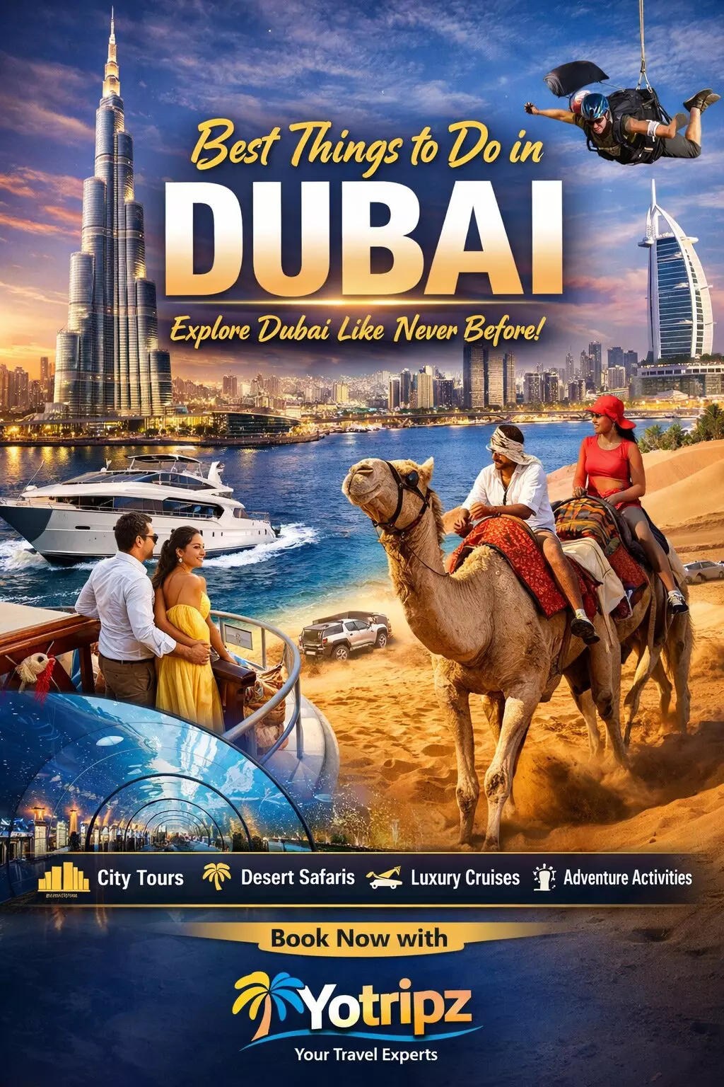 Top 10 Best Things to Do in Dubai for an Unforgettable Trip | Yotripz