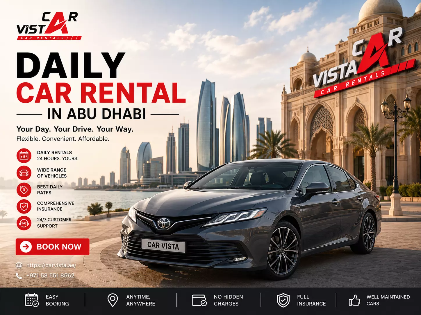 Where Can I Find Affordable Daily Car Rental in Abu Dhabi Today?