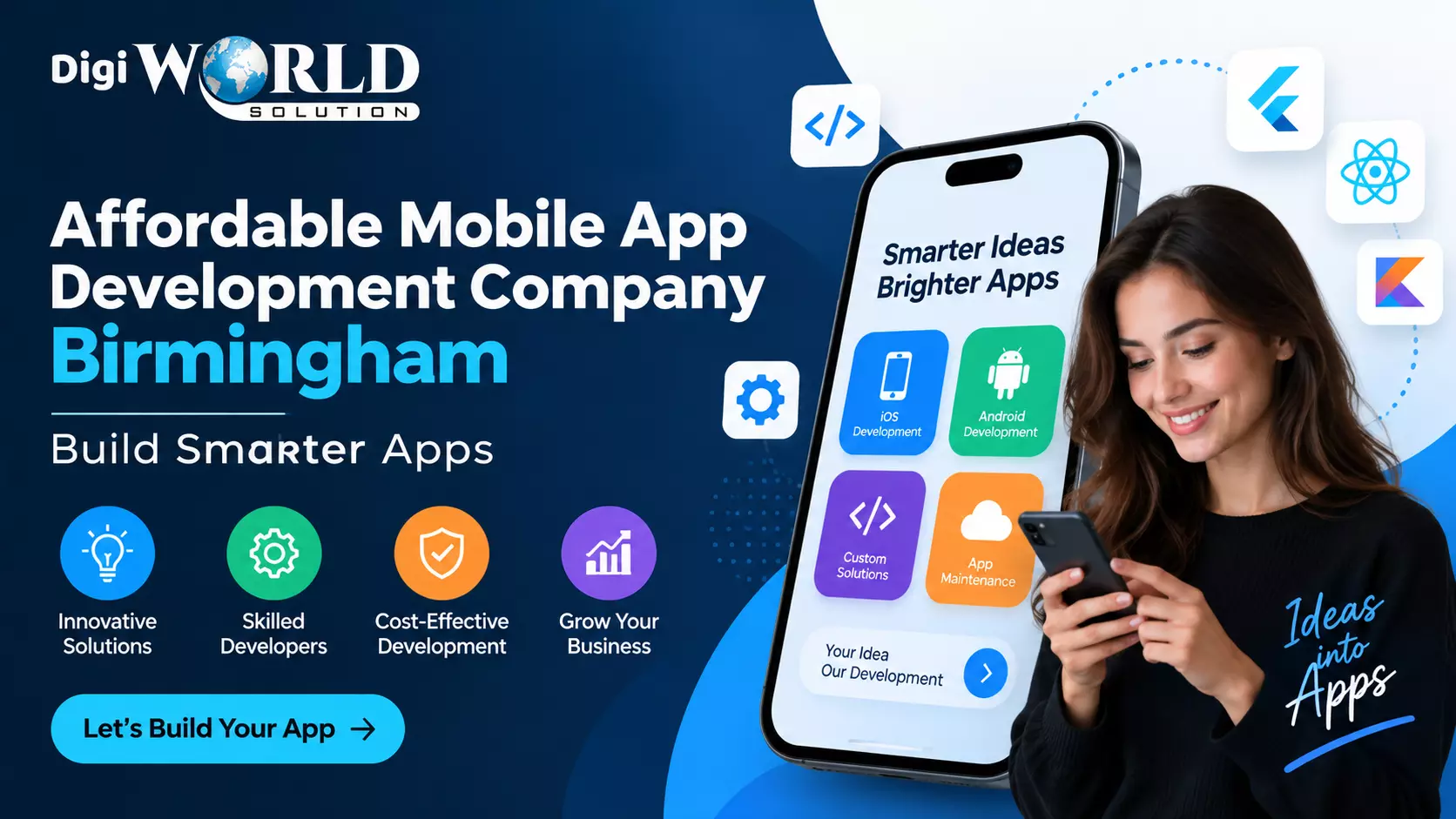 Affordable Mobile App Development Company Birmingham - Build Smarter Apps