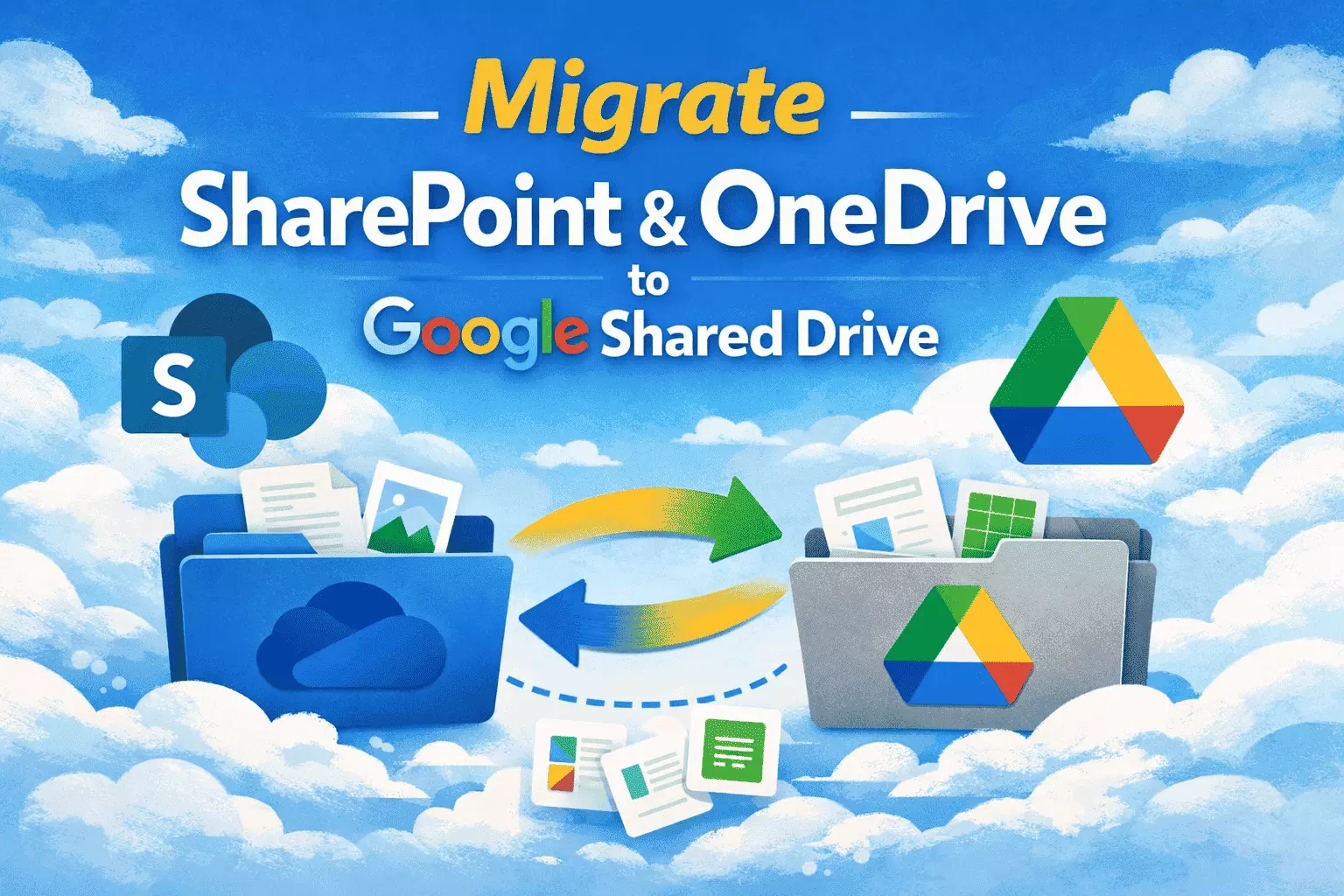 Migrate SharePoint and OneDrive to Google Shared Drives with Proper Methods
