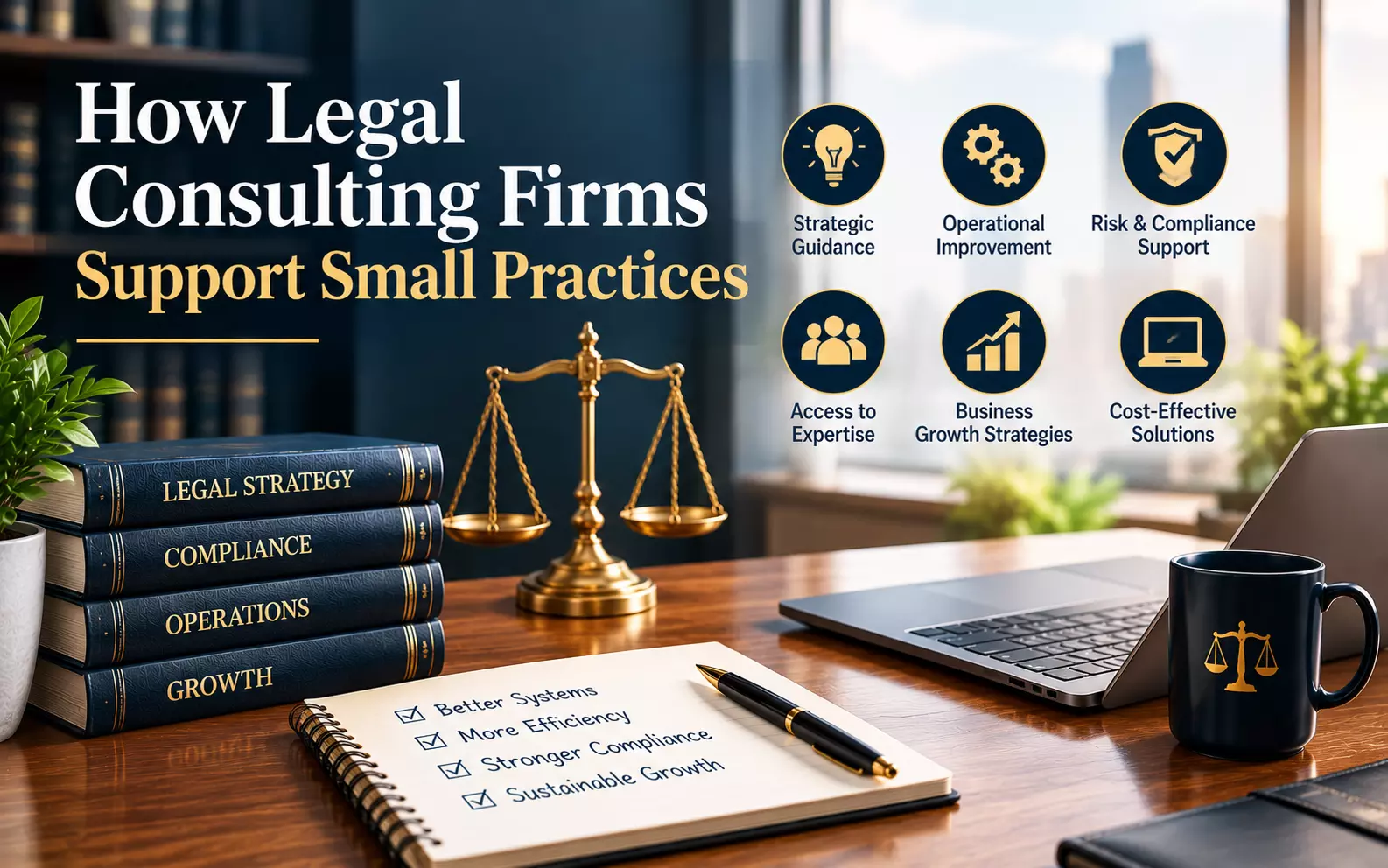 How Legal Consulting Firms Support Small Practices