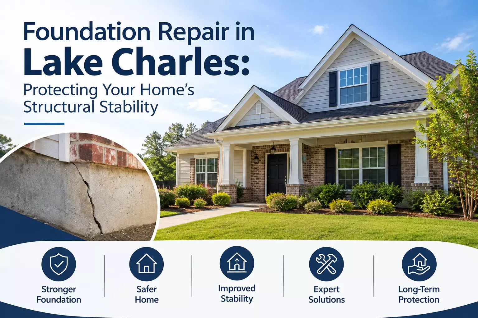 Foundation Repair in Lake Charles: Protecting Your Home’s Structural Stability