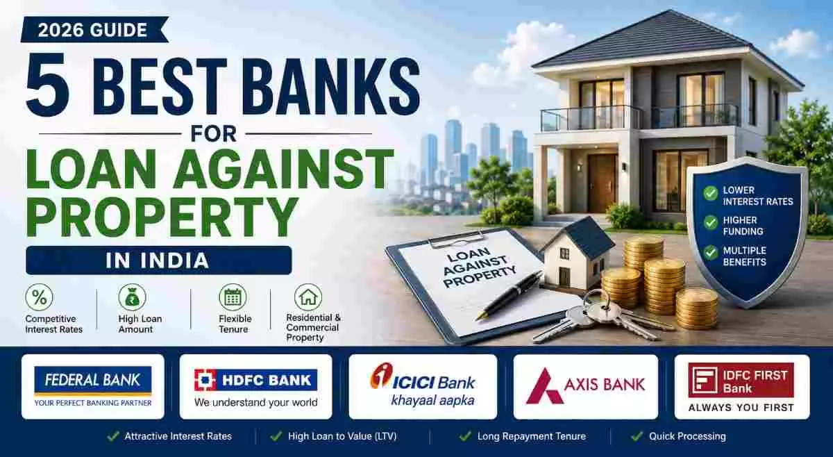5 Best Banks for Loan Against Property in India
