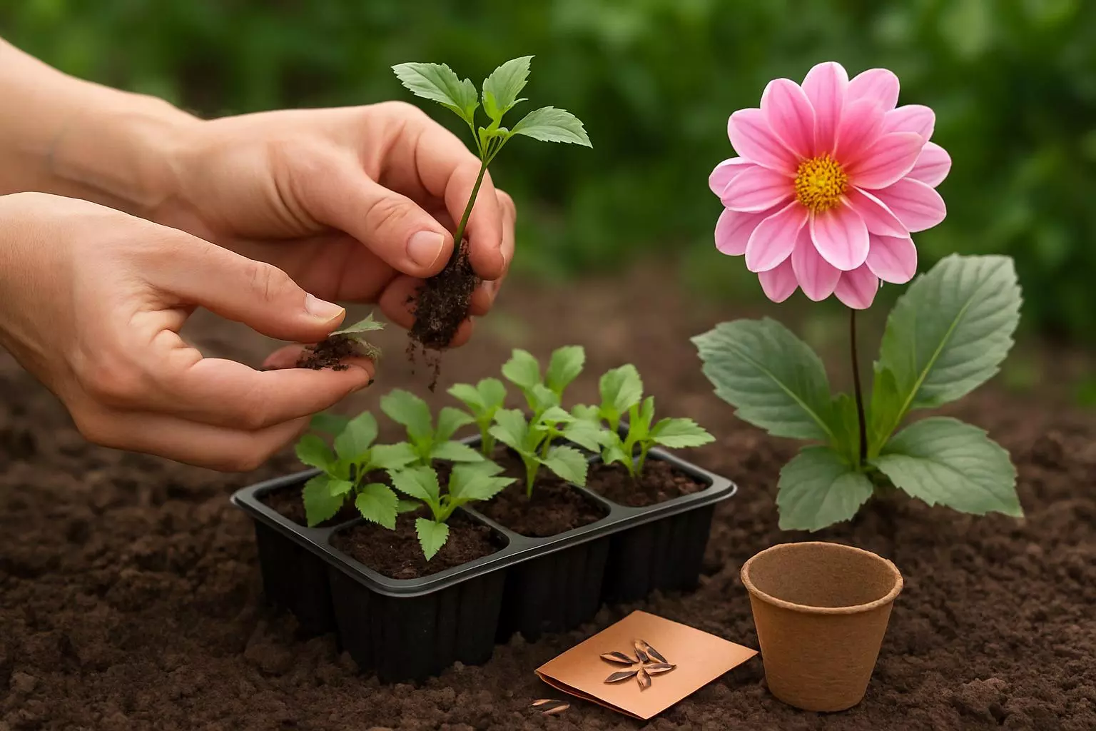 Viral Flower Trend: Growing Dahlias from Seed
