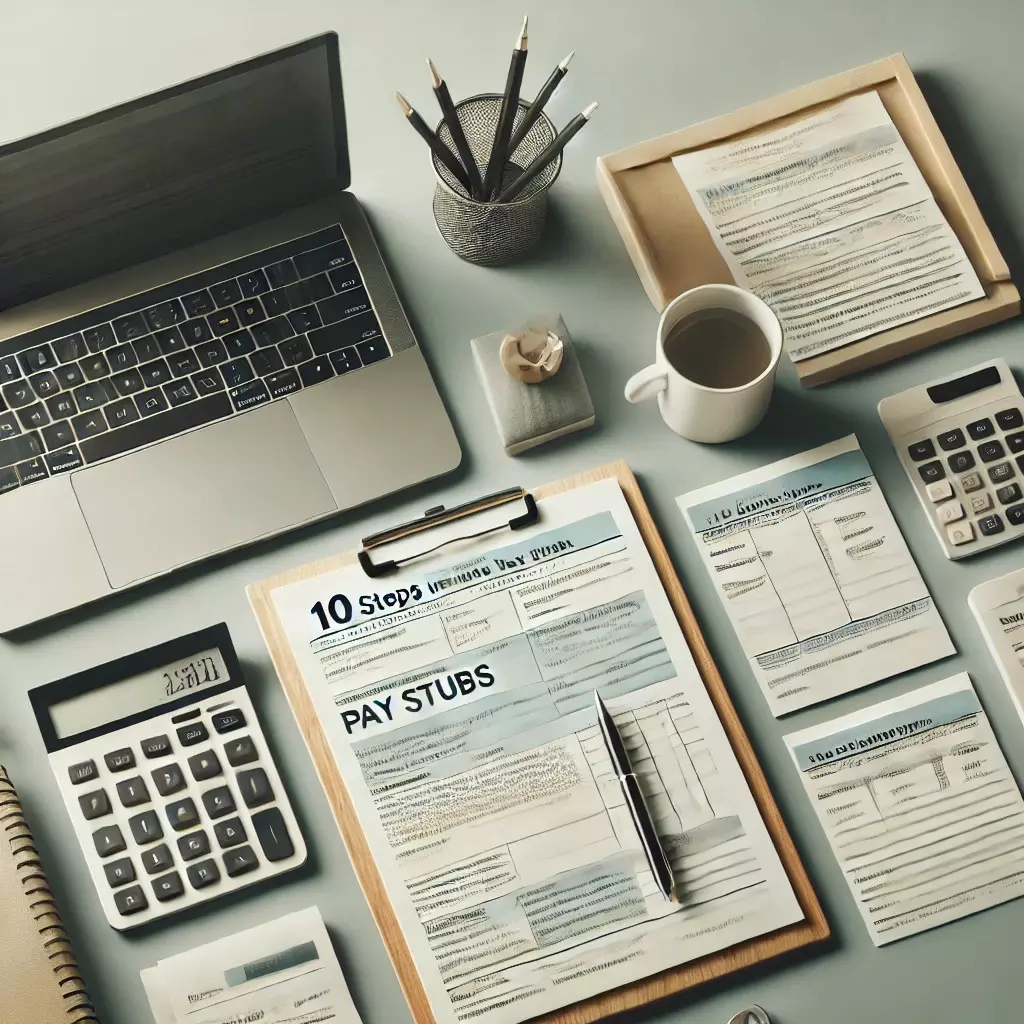 10 Steps to File Taxes Using Pay Stubs