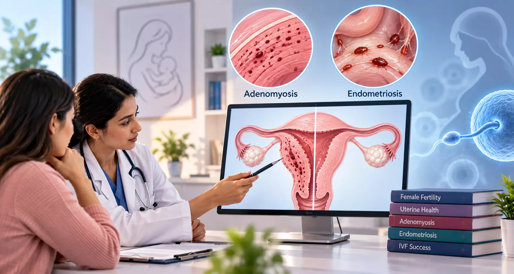 denomyosis and Fertility: How It Differs from Endometriosis and Affects IVF
