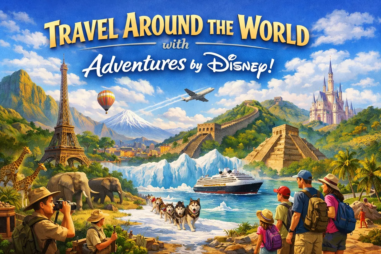 Travel Around the World with Adventures by Disney!
