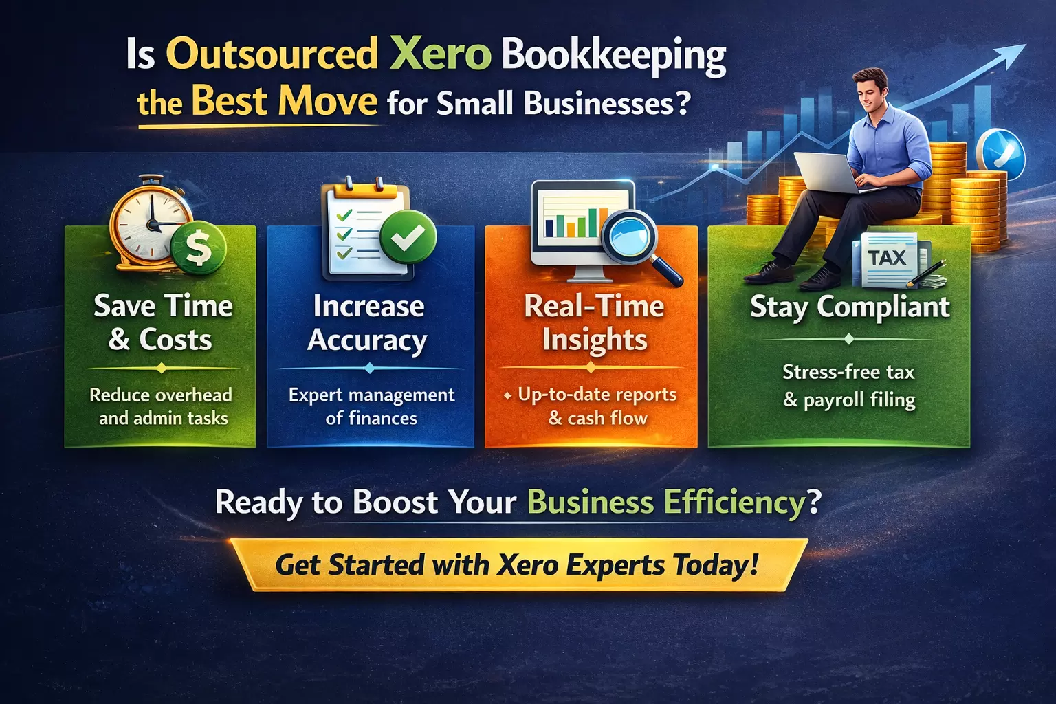 Can Outsourced Xero Bookkeeping Reduce Costs and Increase Accuracy?