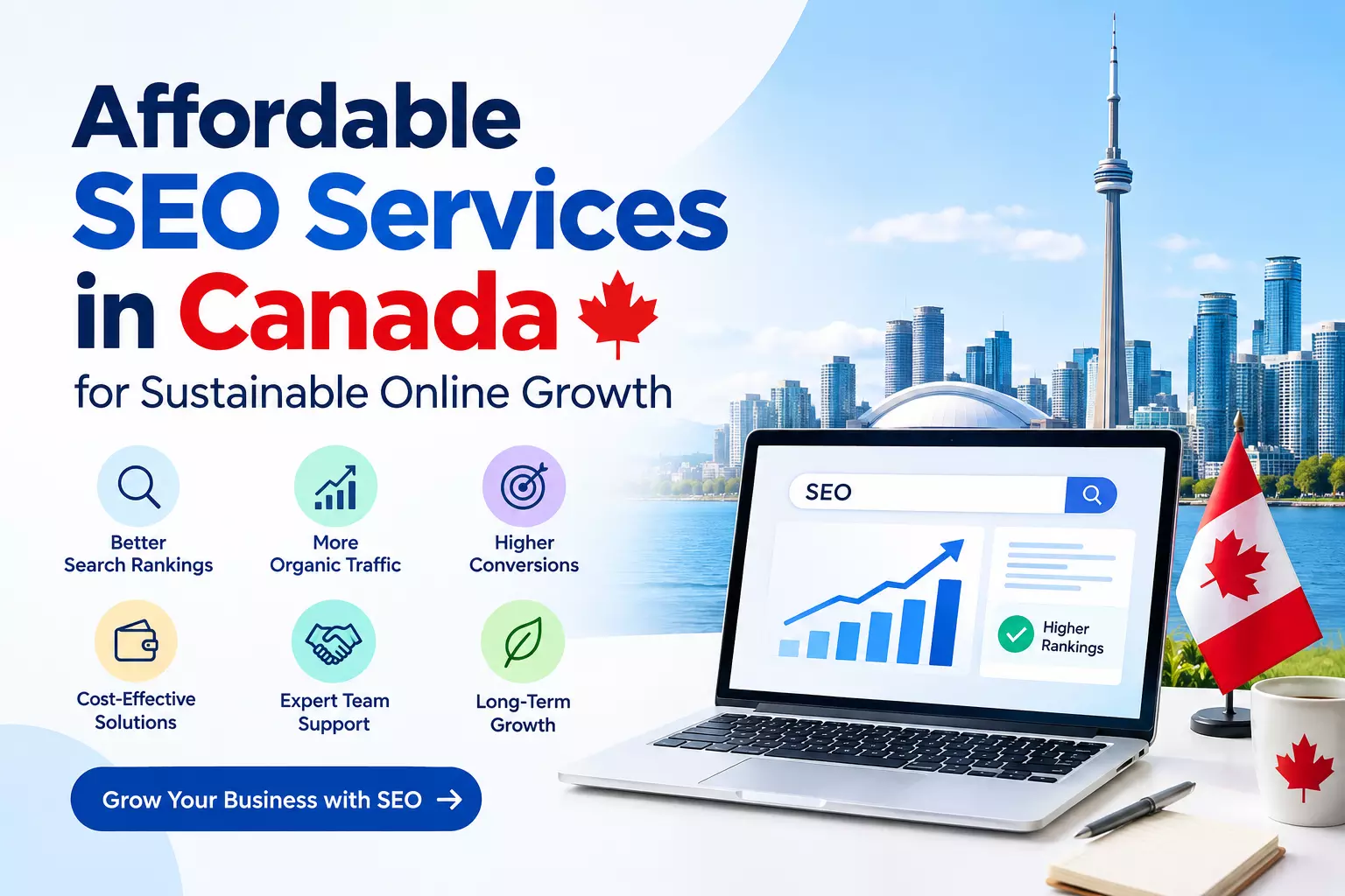 Affordable SEO Services in Canada for Sustainable Online Growth