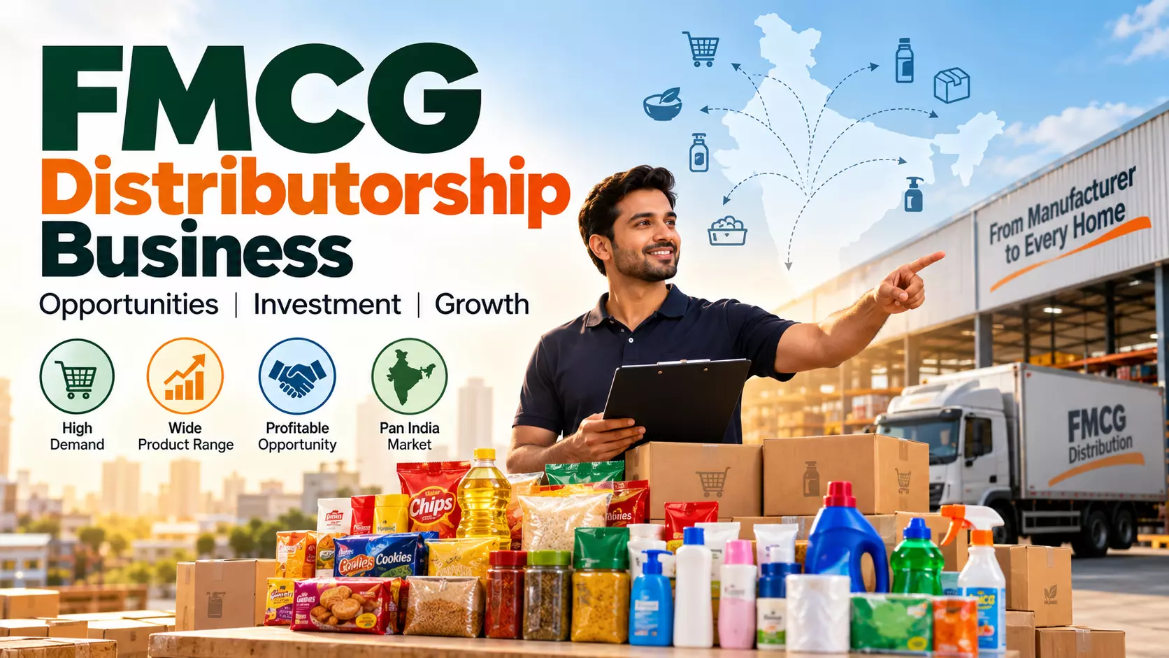 FMCG Distributorship Business: How to Connect with Manufacturers and Grow Your Distribution Network