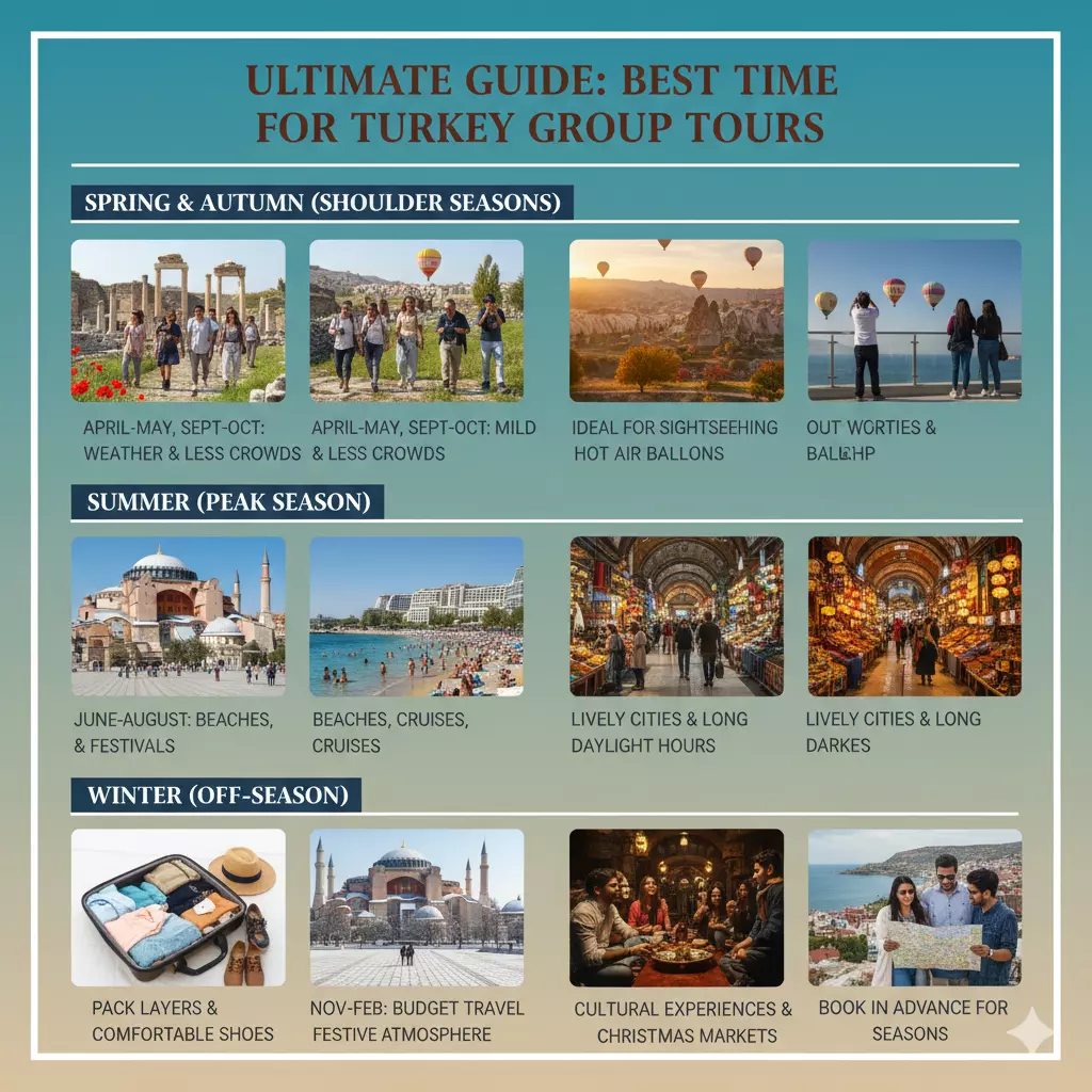 When is the Best Time to Go on a Turkey Group Tour Package?