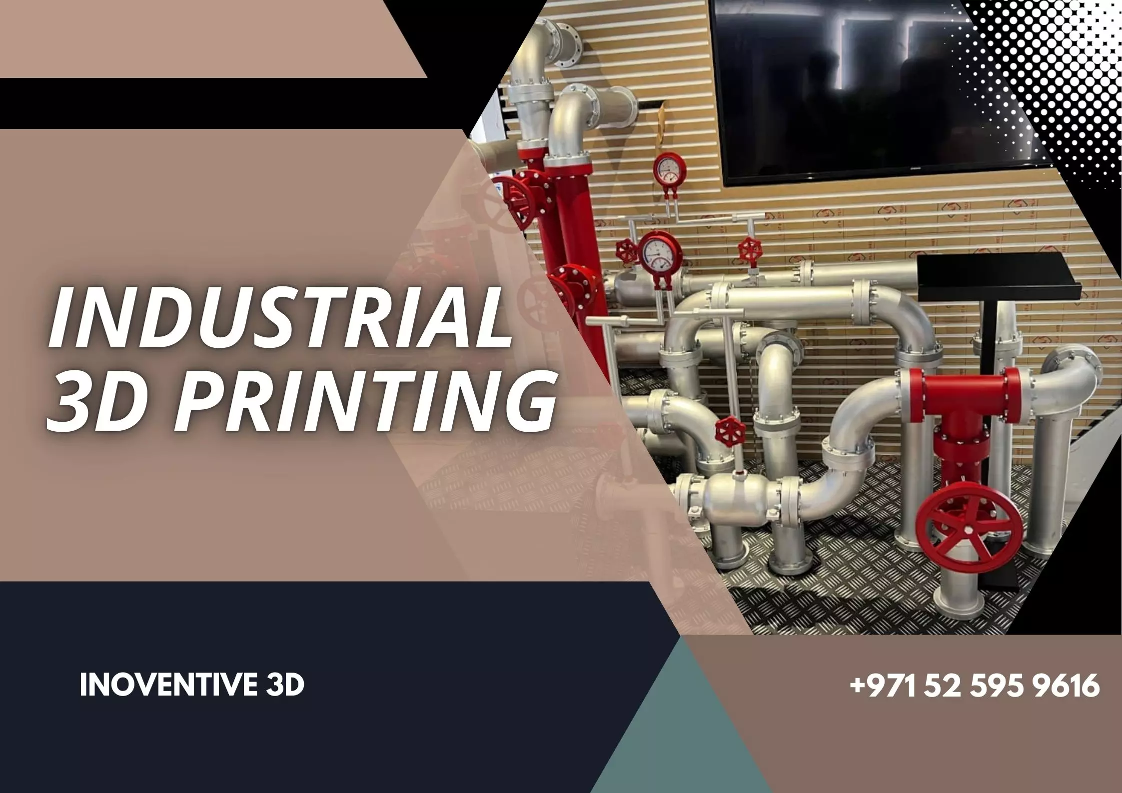 Where can I order 3D printed parts for industrial use in Dubai?