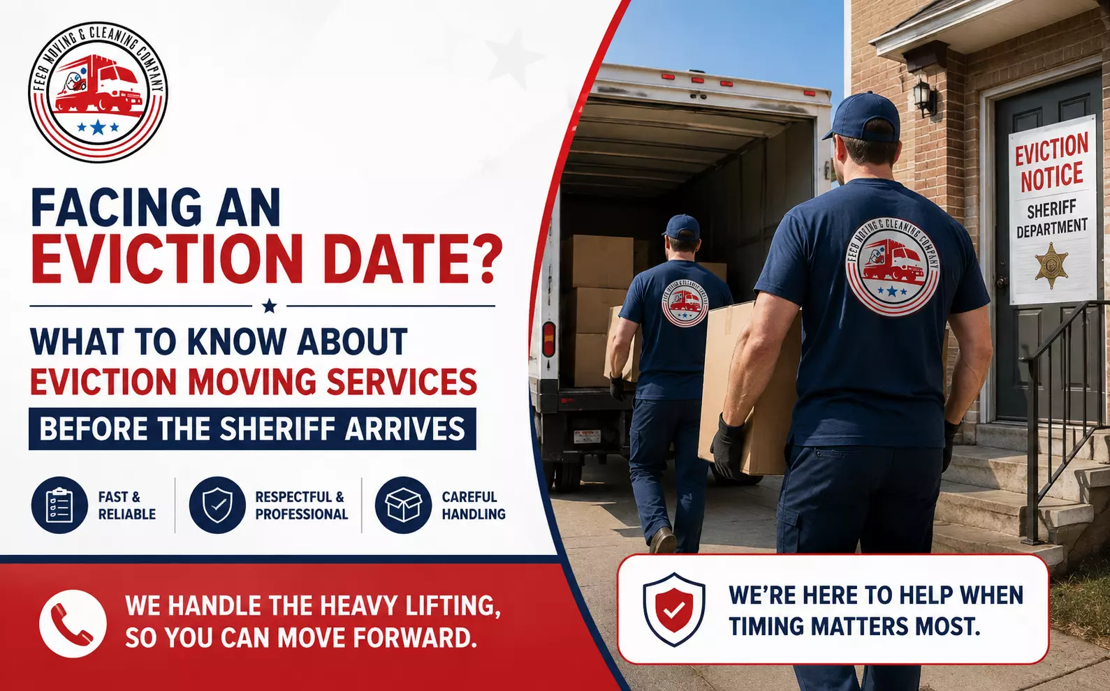 Facing an Eviction Date? What to Know About Eviction Moving Services Before the Sheriff Arrives