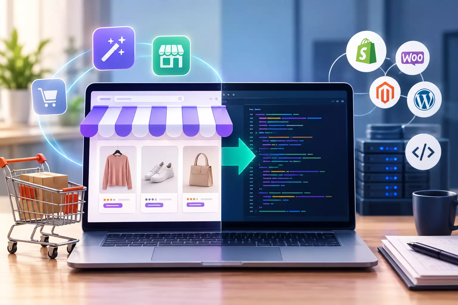 Best Ecommerce Website Builder: AI Store Builder vs Traditional Website Development