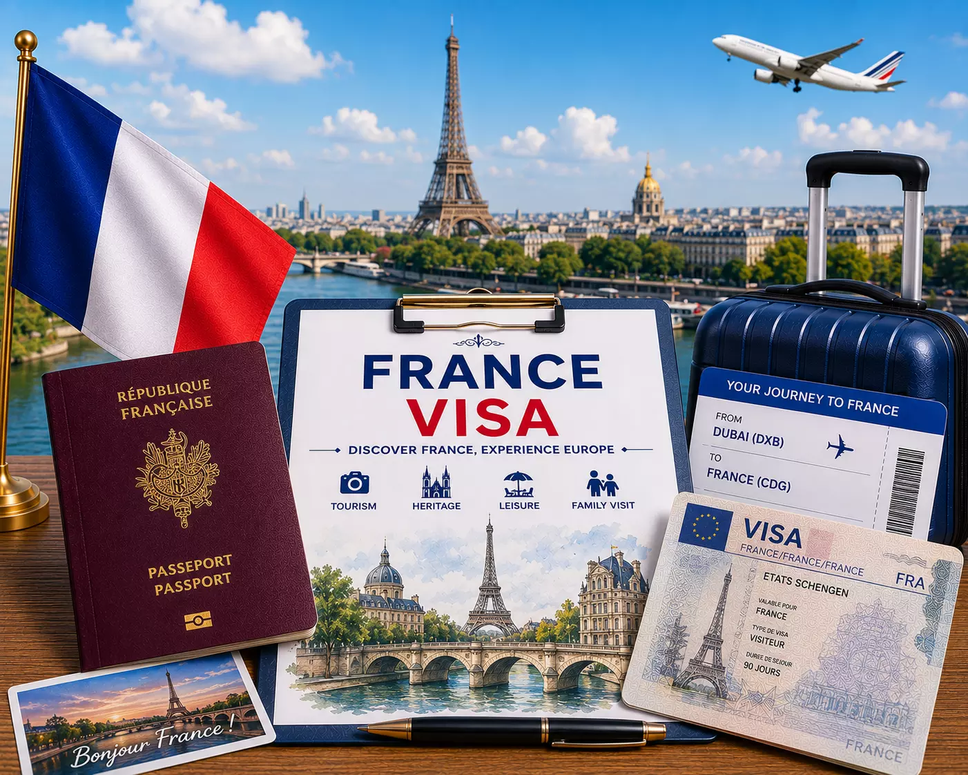 France Tourist Visa from Dubai: Complete Guide for UAE Residents