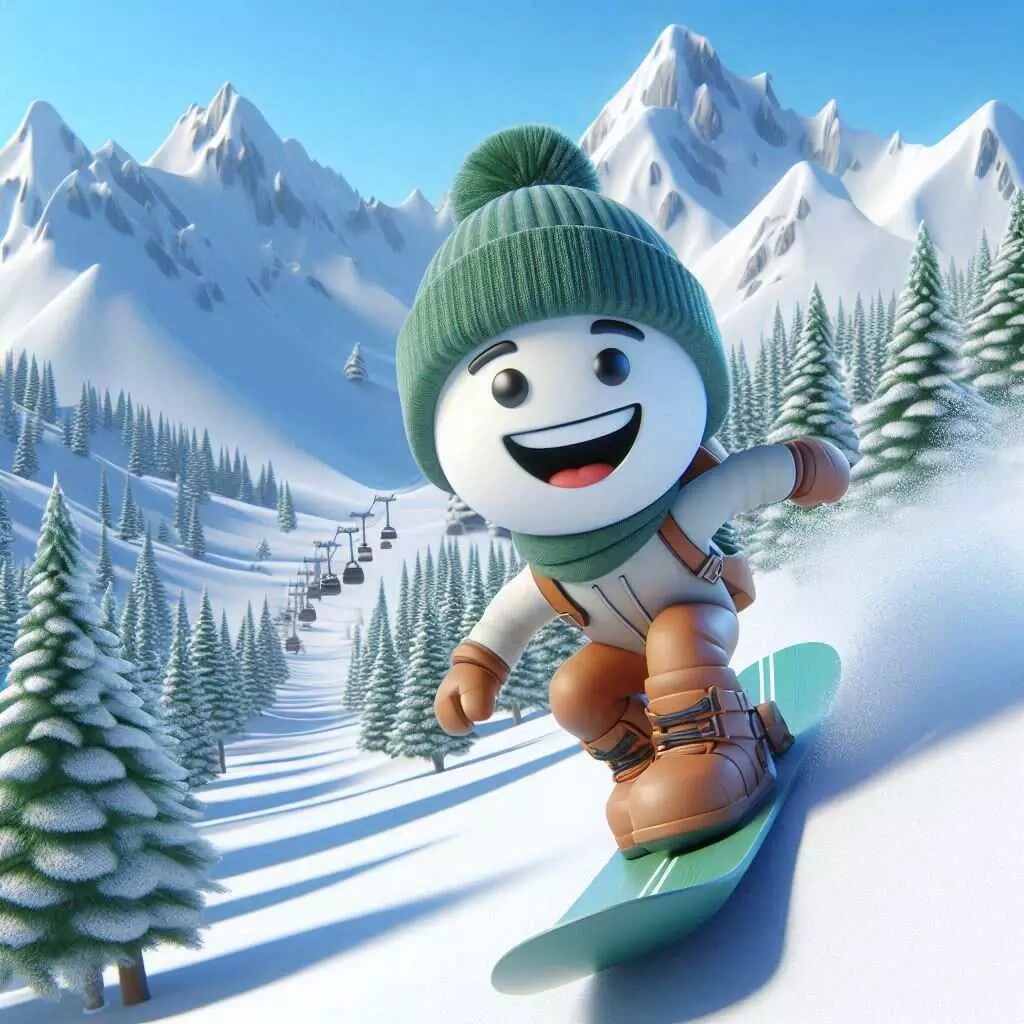 Snow Rider: A Breathtaking Alpine Escape from Daily Stress