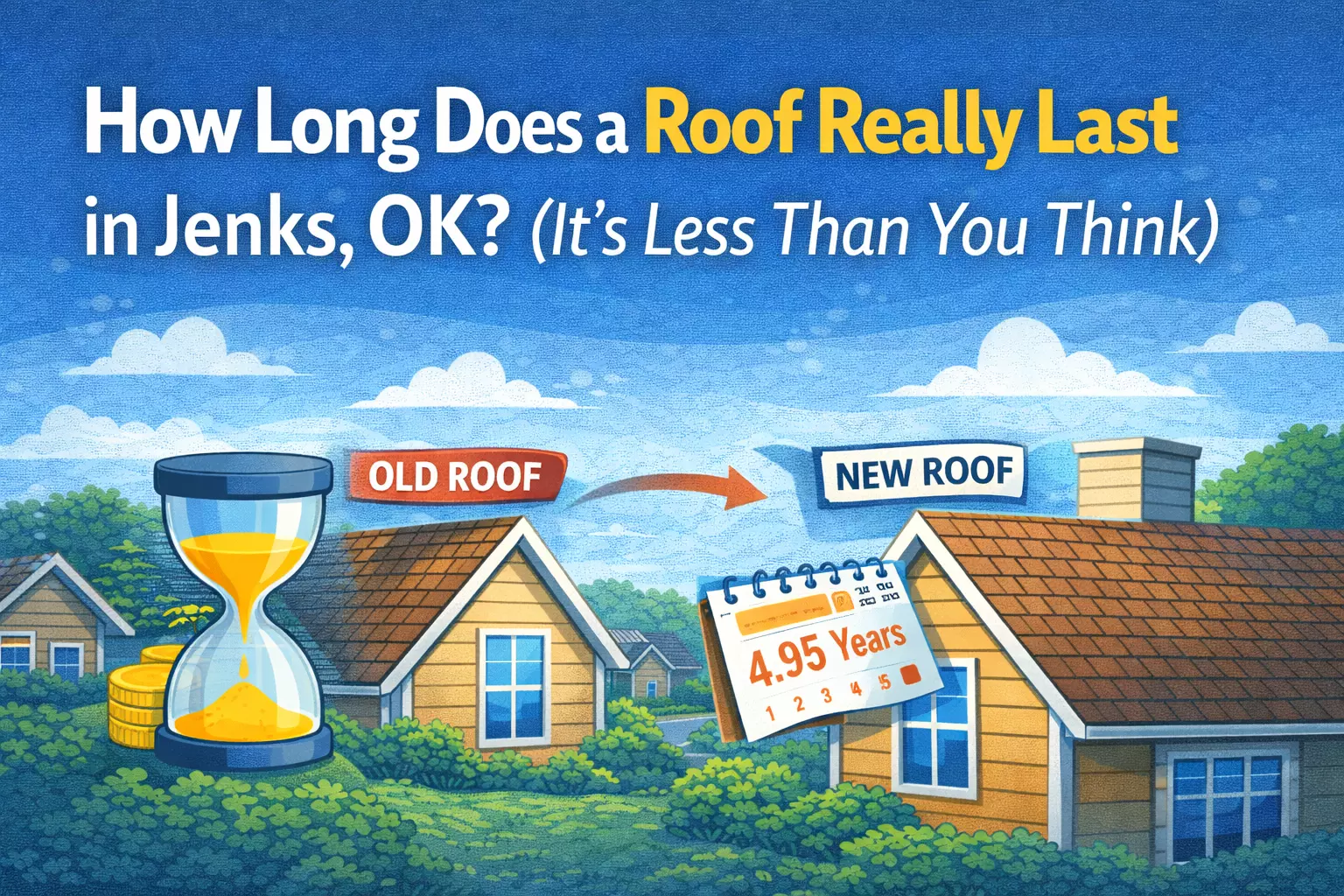 How Long Does a Roof Really Last in Jenks, OK? (It's Less Than You Think)