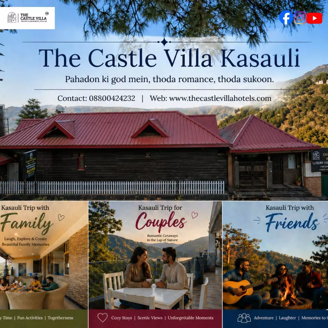 Stay, Celebrate & Relax at a Luxury Private Villa in Kasauli