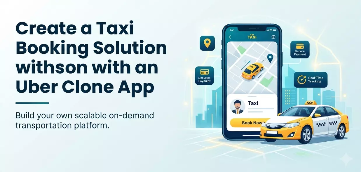 Create a Taxi Booking Solution with an Uber Clone App